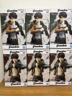 進撃の巨人 Grandista リヴァイ 、エレン6体セット