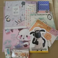 Mochi Mochi Panda A4クリアファイルなど文具８点セット