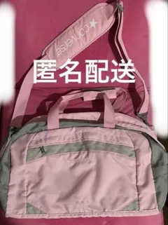 コンバース　ボストンバッグ　ショルダーストラップ、ショルダーパッド付き