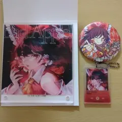 ダイソー東方projectコラボ　Bad Apple! アクリルスタンドセット