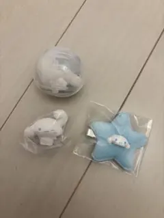 ふわふわブロッキングドール シークレットヘアクリップ シナモロール