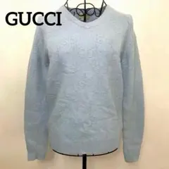 専用⭐︎GUCCI クリーム色 Vネック セーター ロゴ GUCCI Vネックセーター