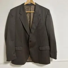 ブラウン テーラードジャケット イタリア製