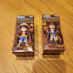 ワンピース　ワーコレ　ルフィ　ロジャー