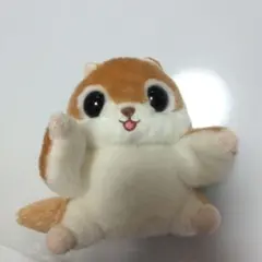 モモンガなんだモン ぬいぐるみ マスコット ストラップホール付き