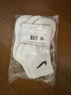 Nike ホワイトソックス 3足セット 21-23cm