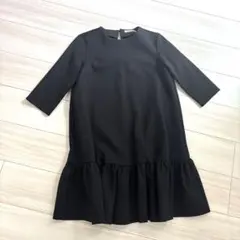 大特価‼️美品　スナイデル　SNIDEL ワンピース ブラック　黒　Aライン