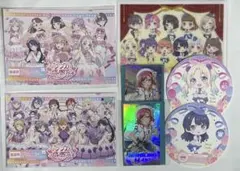 プリパラ 真中らぁら グッズまとめ売り ブロマイド ステッカー コースター プリパラ 真中らぁら コースター ブロマイド ポストカード ポスカ