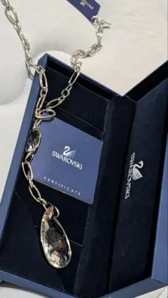SWAROVSKI ネックレス クリスタル ドロップ