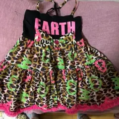 EARTHMAGIC ジャンバースカート