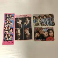 Aぇ!group 2026カレンダー特典ステッカー4枚セット