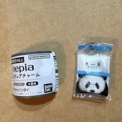 nepiaミニチュアチャーム 鼻セレブポケットティッシュ４個パック ガチャガチャ