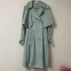 axes femme アクシーズファム 2WAY トレンチコート レース襟