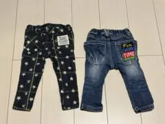 JUNKSTOREズボン2点セット　サイズ80/90