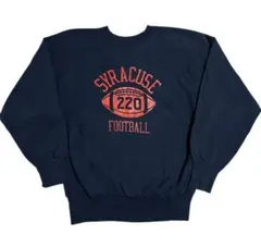 美品神配色　90s USA製　90s チャンピオン　リバースウィーブ　ネイビー