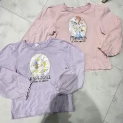 ラプンツェル・プリンセス Tシャツ 120サイズ 2枚セット cottoli