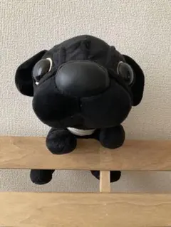 THE DOG パグ　黒　ぬいぐるみ