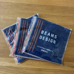 BEAMS DESIGN ハンドタオル3枚セット✖️3 まとめ売り
