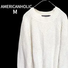 AMERICANHOLIC アメリカンホリック ニットセーター コットン100