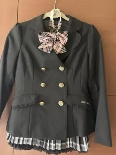 Mezzo Piano フォーマルジャケット ブラック