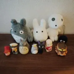 スタジオジブリ キャラクター ぬいぐるみ フィギュア セット