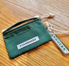 韓国限定 韓国スタバ カードケース アクリルキーリング付き