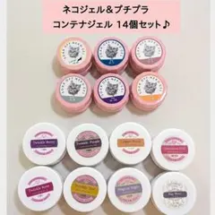 ネコジェル プチプラ コンテナジェル 14個 ラメ多め まとめ売り