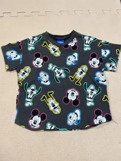 ミッキー ミニー プリント Tシャツ 90