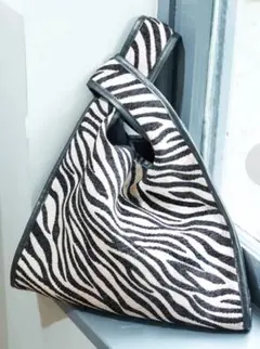 新品／未使用／coca ゼブラ柄 トートバッグ