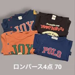 e.a.B/polo ロンパース 70 4枚セット
