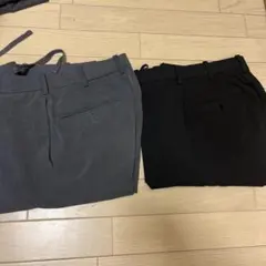 UNIQLO スラックス 2本セット XSサイズのサムネイル