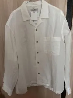 journal standard European Flax 長袖シャツ L白のサムネイル