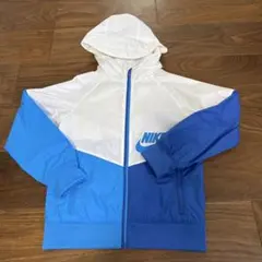 NIKE フルジッパー ジャケット 120cm130cm XS ナイロンアウター