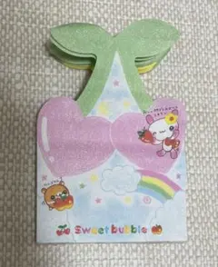 平成レトロ　メモ帳　うさぎ　ハムスター　当時品