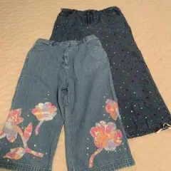 キッズパンツ　2点セット