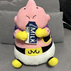 ドラゴンボールZ　めちゃもふぐっと　魔人ブウぬいぐるみ　ミルクの方がうまいぞ