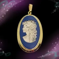 《美品》ウエッジウッド　ペンダントトップ　ネックレストップ　ジャスパー