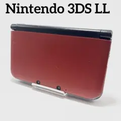 【動作品】ニンテンドー 3DS LL レッド×ブラック SPR-001