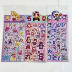キャラクターシール 3枚セット