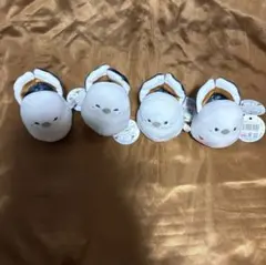 むにっと！シマエナガ マスコット 4セット