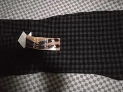 ストレッチ・ズボン・チャコール柄