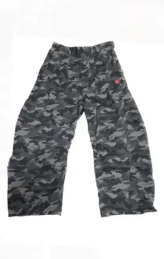 迷彩 カーゴパンツ ゴムウエスト