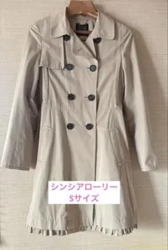 【Cynthia Rowley】シンシアローリー　トレンチコート　Sサイズのサムネイル