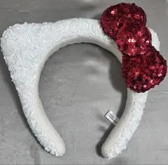 ハローキティ カチューシャ スパンコール①