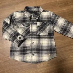 【美品】チェック柄フランネルシャツ　アウター