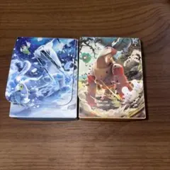 ポケモン スカーレット・バイオレット ダブルパックの外箱とソフト