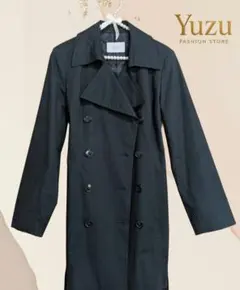 黒のテーラードジャケット ダブルブレスト .