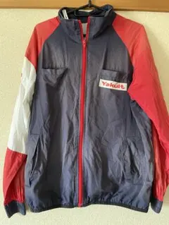 Yakult フルジップジャケット ネイビー/レッド