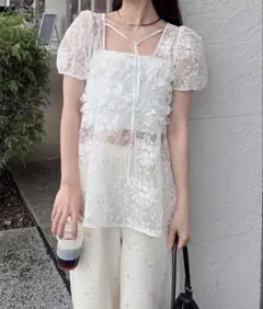 訳あり】新品TODAYFUL 2way Sheer Knittops ブルー - メルカリ