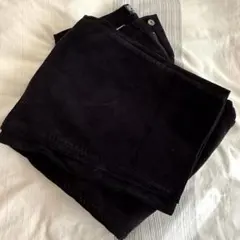 コーデュロイパンツ ブラック